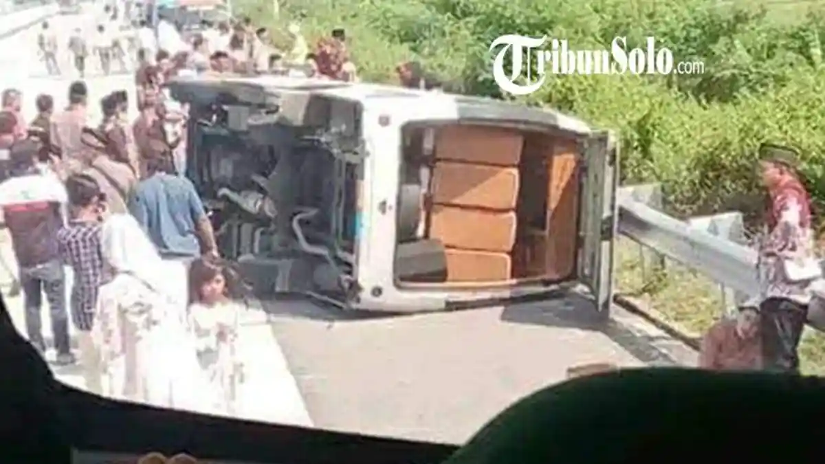 KONDISI Rombongan Pengantar JCH Kecelakaan di Tol Boyolali Jateng, Sudah Boleh Pulang ke Rumah
