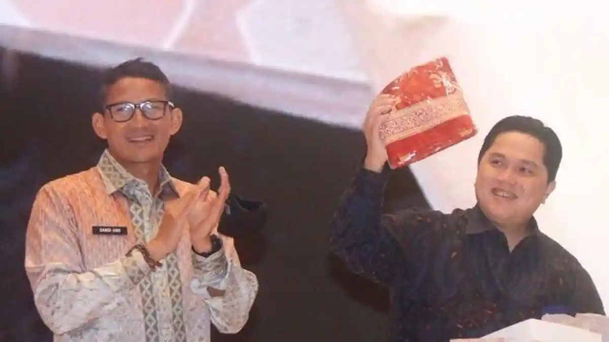 Masuk Bursa Cawapres 2024, Erick Thohir Ungguli Sandiaga Uno dan Ridwan Kamil Versi Poltracking