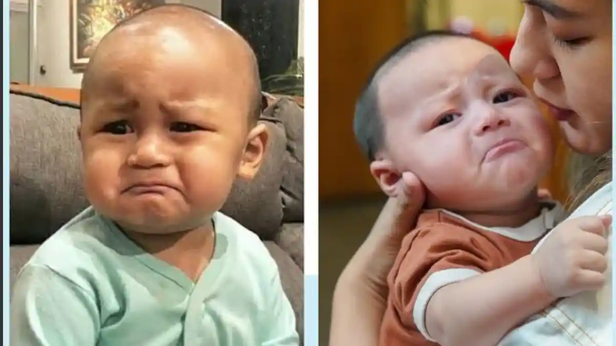 Intip Potret Lucu Anak Baim Wong Kiano dan Kenzo Saat Merengek Minta Susu