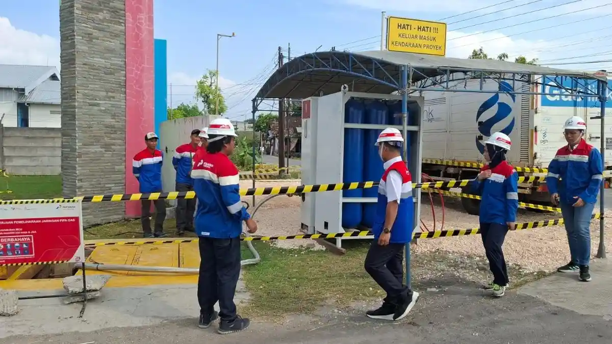 PGN SOR III Injeksi CNG ke Jargas Blora, Pastikan Pasokan Gas Pelanggan Tetap Lancar