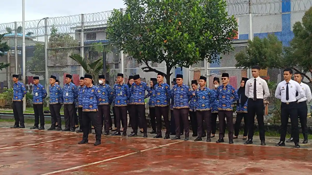 KORPRI Untuk Indonesia, Lapas Binjai Gelar Upacara HUT KORPRI ke-53