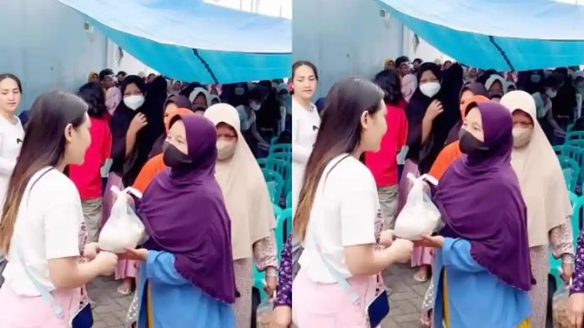 Via Vallen Bagi-bagi Sembako Selama Bulan Ramadhan, Berisi Beras hingga Daging Segar