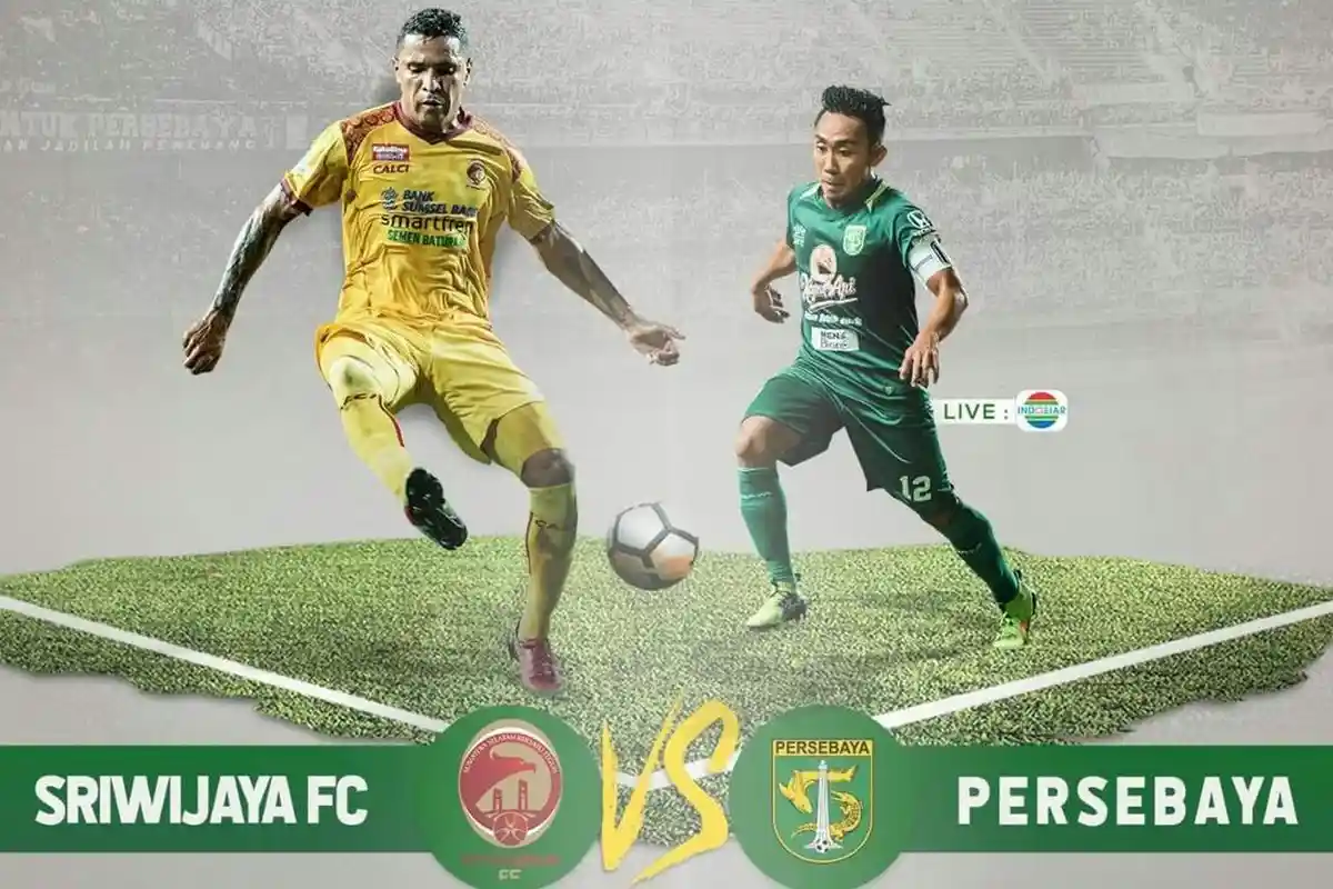 Hasil Sriwijaya FC vs Persebaya di Liga 1 2018 - Skor 1-2 di Babak Pertama, Tandukan OK Jhon!
