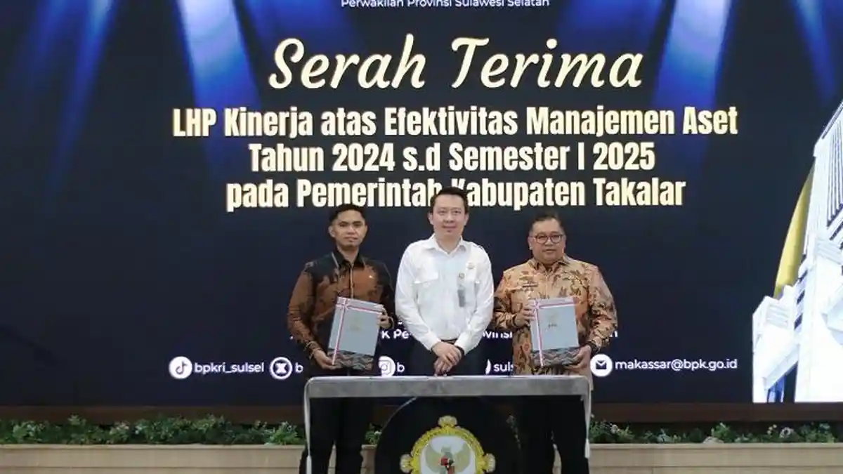Bupati Takalar Terima LHP Kinerja Manajemen Aset dari BPK Sulsel
