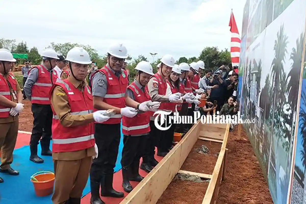 Pembangunan Kantor Imigrasi Putussibau Kapuas Hulu Telan Anggaran Rp 16 Milyar
