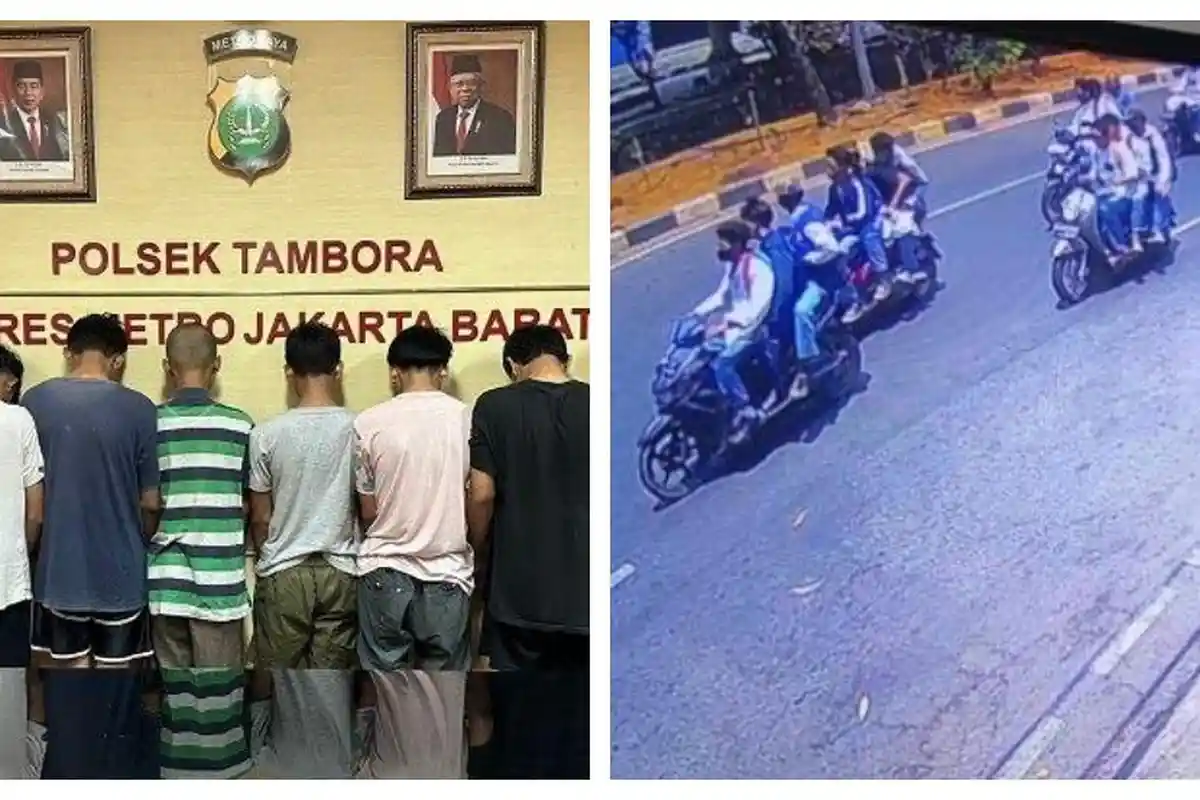 Paket Lengkap Kriminal, 4 Pelajar Geng Motor Positif Ganja dan Begal Motor Siswa SMK di Tambora