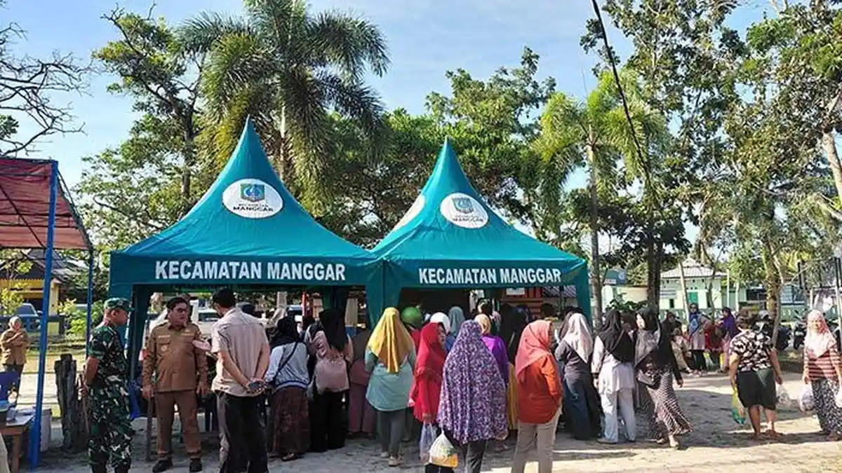 Pemkab Belitung Timur Gelar Operasi Pasar Murah di Seluruh Kecamatan