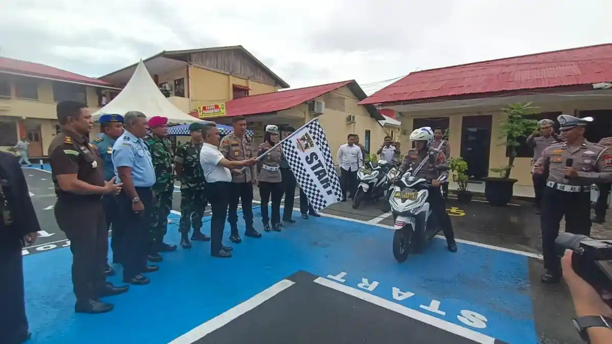 Ujian Praktik SIM Sistem Angka S Diberlakukan di Polres Tarakan ...