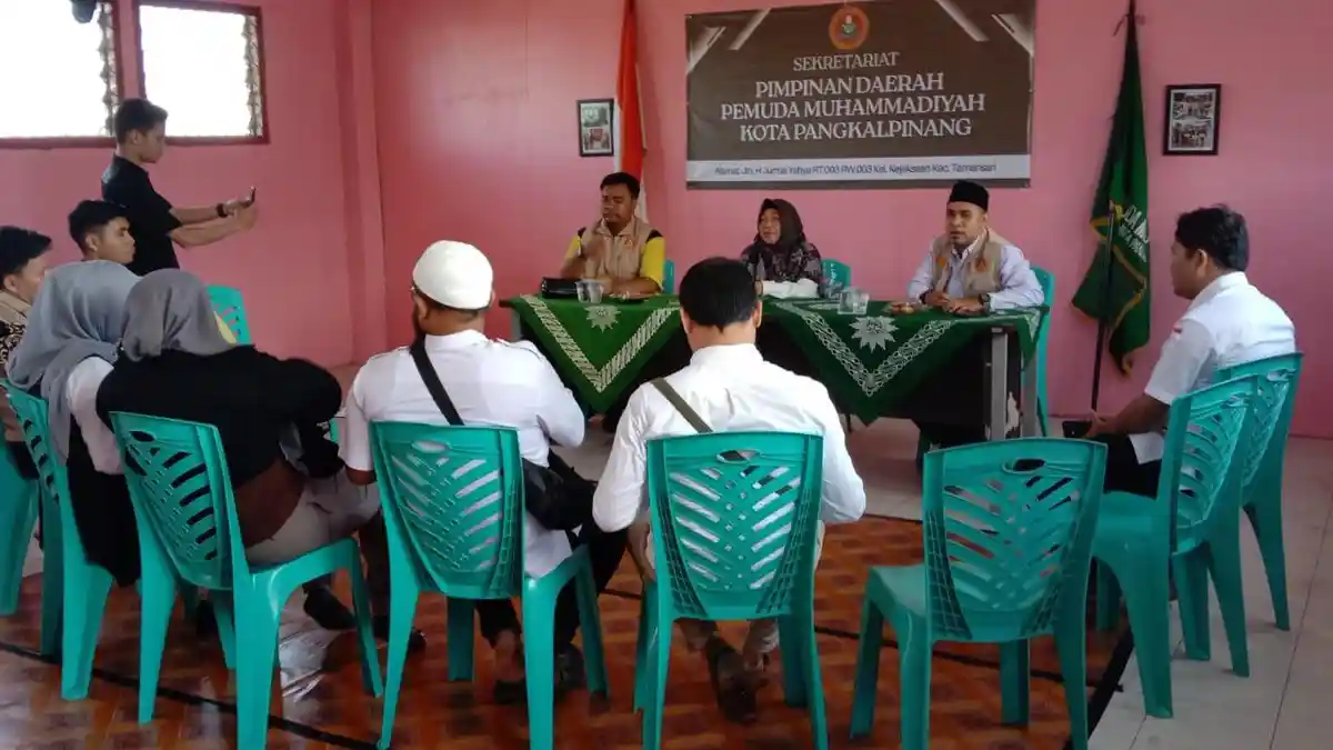 Badan Kesbangpol Pangkalpinang Kunjungi Pemuda Muhammadiyah