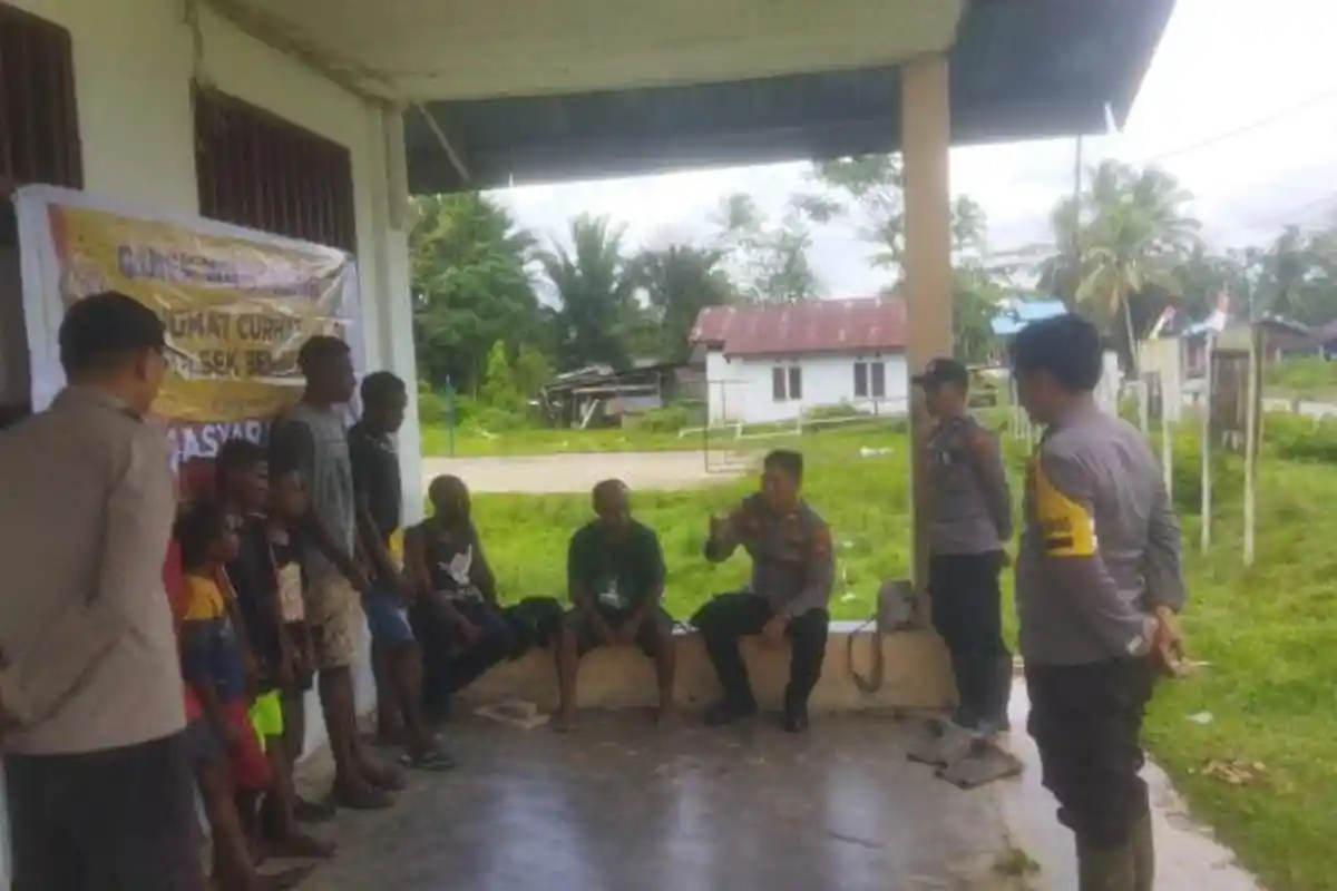 Warga Kampung Klawana Keluhkan Ini Kepada Polsek Beraur, Bingung Untuk Jaga Keamanan Kampung