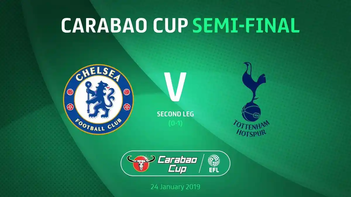 Live Score Hasil Chelsea Vs Tottenham Semifinal Leg 2 Carabao Cup, 3 Pilar Tottenham Absen