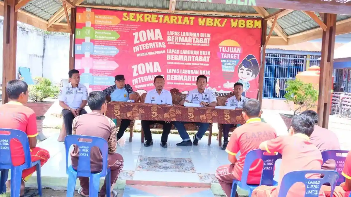 Penuhi Syarat, 6 Orang Warga Binaan Lapas Labuhan Bilik Jalani Sidang TPP Pengangkatan Tamping