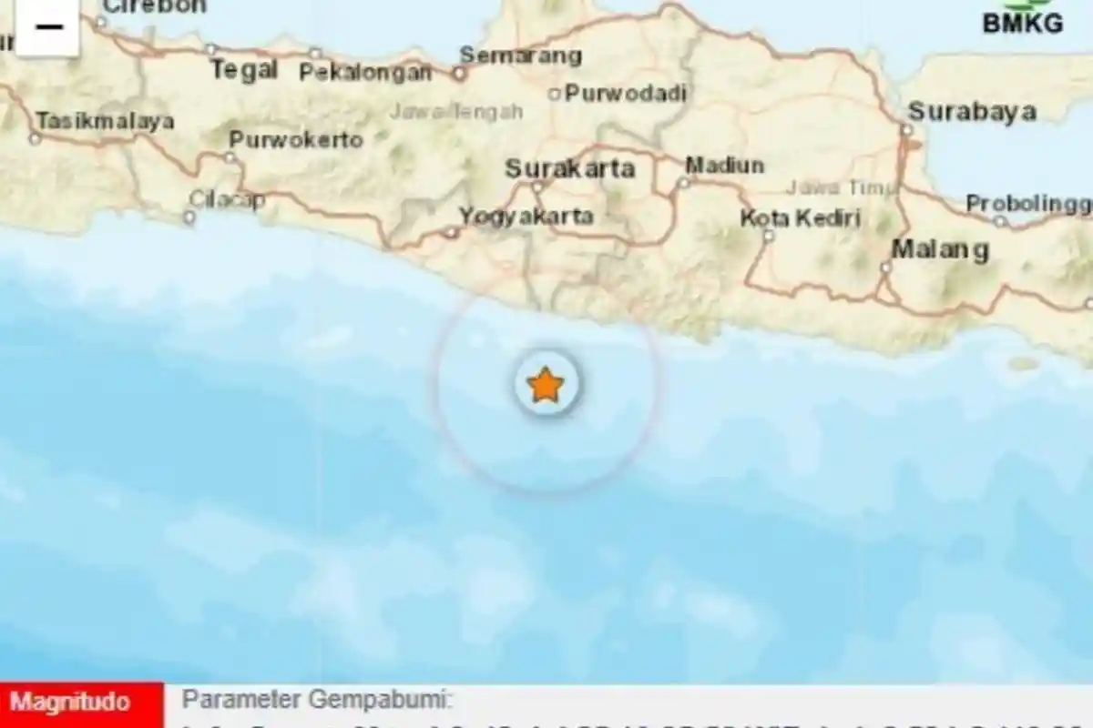 Gempa Guncang Pacitan, Getaran Dirasakan Hingga Kabupaten Ponorogo
