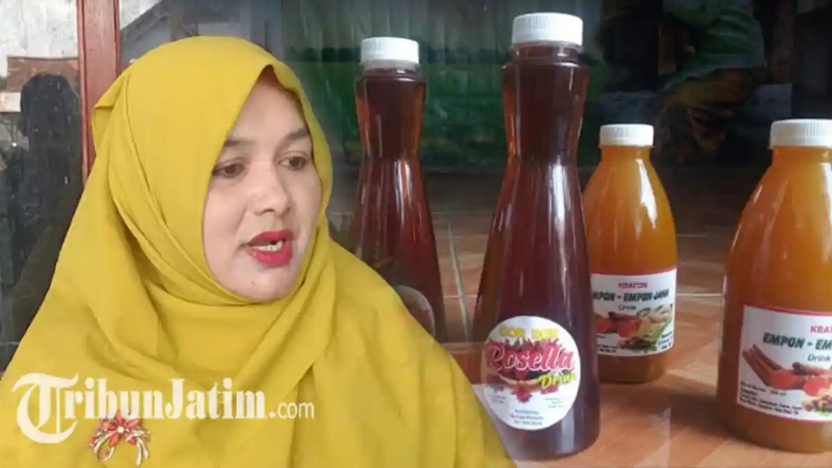Minuman Rosela Olahan Ibu di Kediri Bakal Tembus Pasar Eropa, Sebulan Omzetnya Bisa Rp 27 Juta