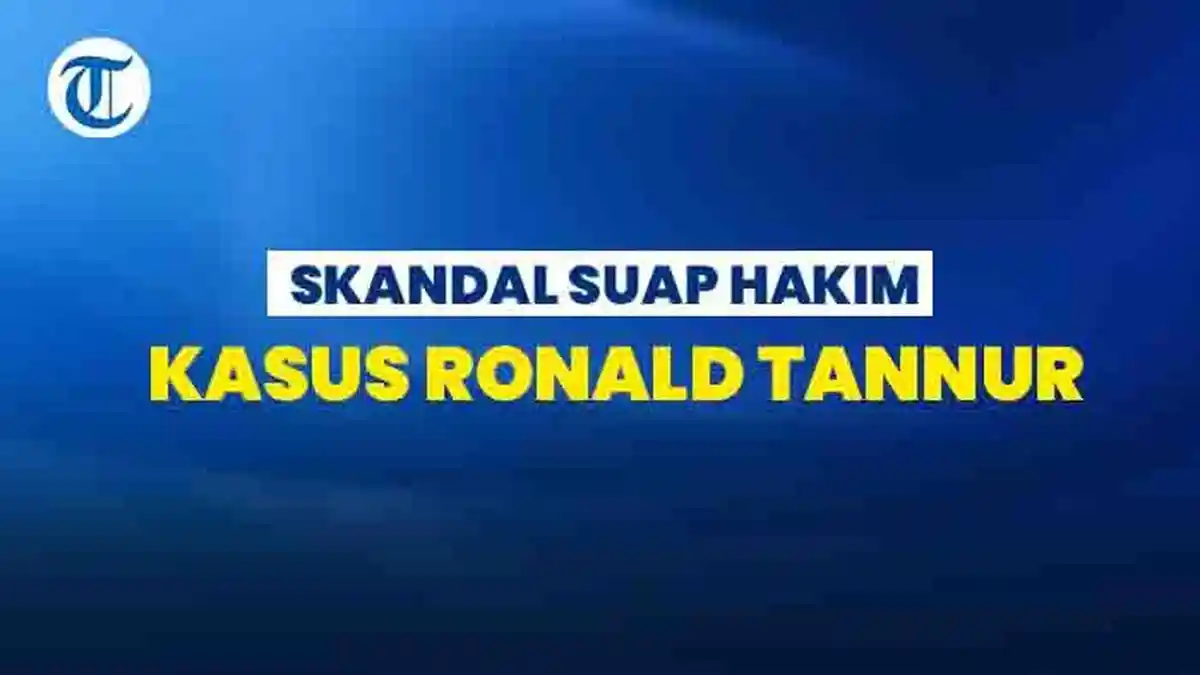 INFOGRAFIS Skandal Suap Hakim dalam Kasus Ronald Tannur