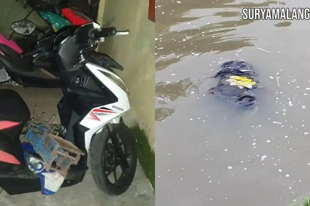 Identitas Maling Tepergok Lalu Terperosok hingga Tewas di Sungai Jilu, Malang