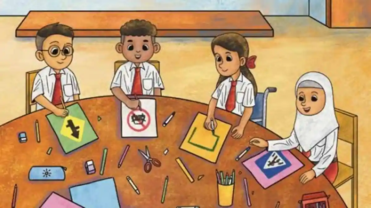 Kunci Jawaban Pendidikan Pancasila Kelas 4 SD halaman 76 Kurikulum Merdeka, Latihan Ayo Berdiskusi