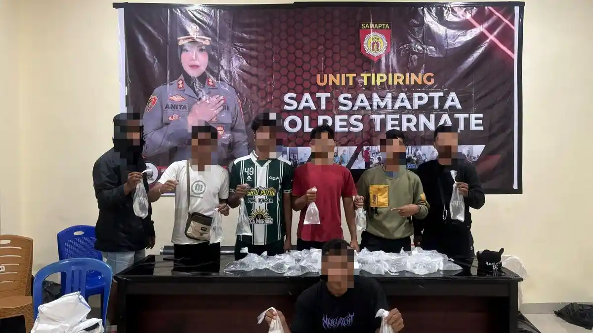 Edarkan Cap Tikus, Pria 22 Tahun di Ternate Ditangkap Polisi