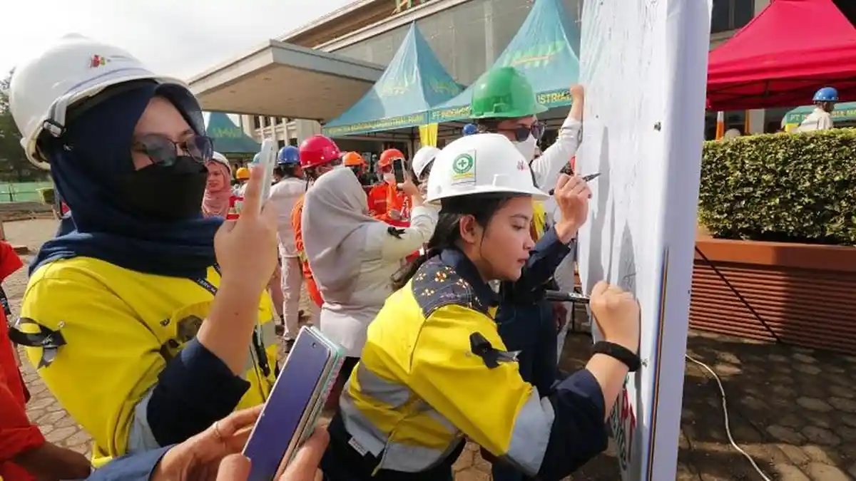 PT IMIP dan Disnakertrans Canangkan Bulan K3, Manager Operasional Support: Masih Yang Harus Dibenahi