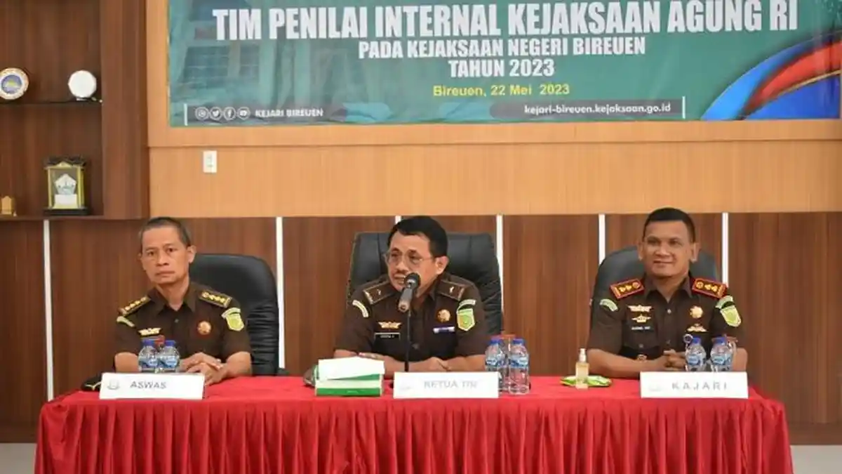 Tim Kejaksaan Agung RI Kunjungi Kejari Bireuen