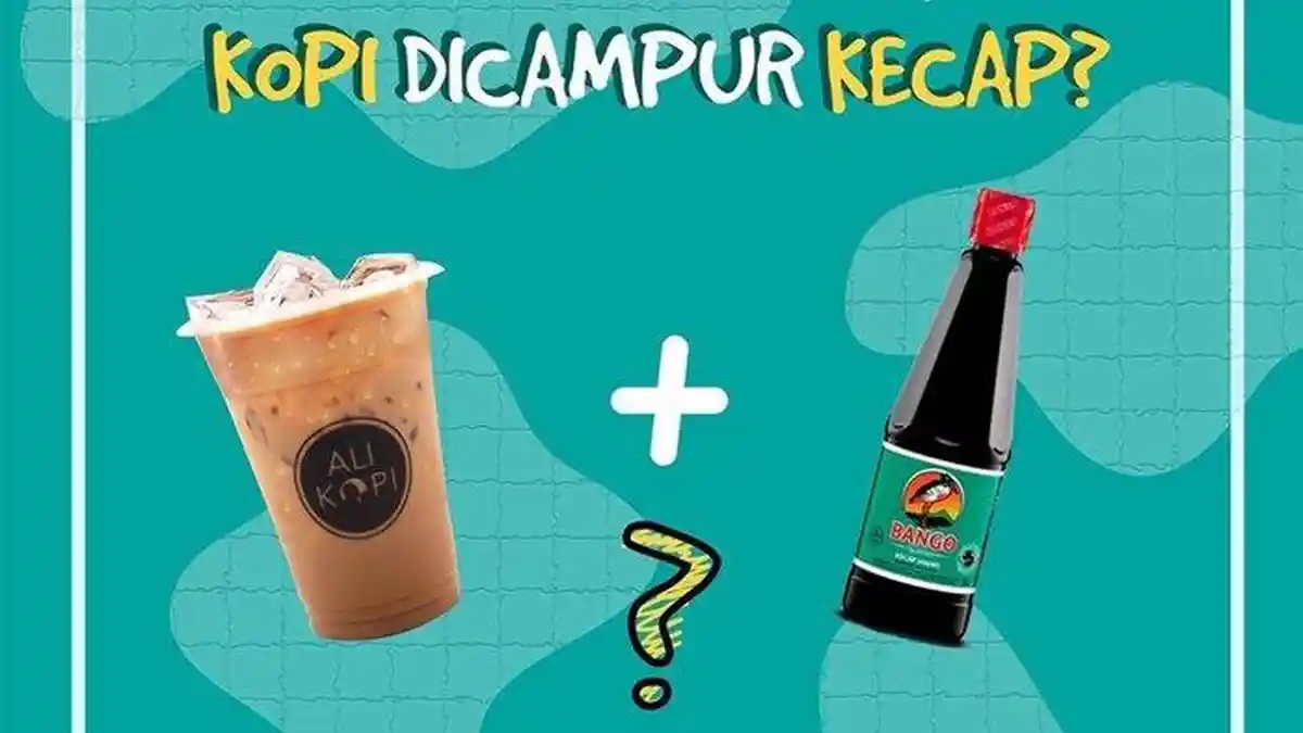 Viral Resep Kopi Kecap, Perpaduan Kopi Susu dan Kecap Bango ! Bisa Dicoba di Rumah Nih