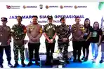 Bupati Minut Joune Ganda Datangi Pos Keamanan dan Pelayanan Idul Fitri: Pastikan Kesiapan Personel