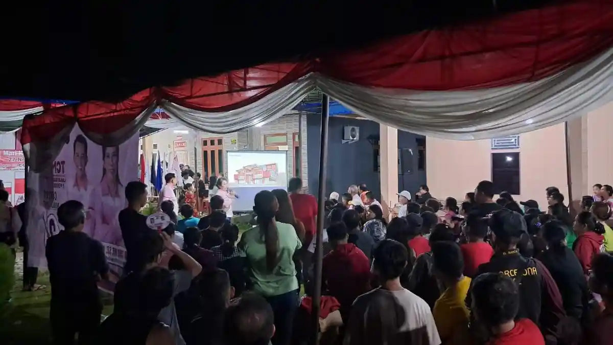 Kasatgas Preventip Pimpin Pengamanan Kampanye Paslon Nomor Urut 02 di Singkawang Selatan