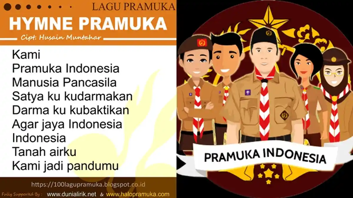 DOWNLOAD Lagu 'Hymne Pramuka', Lirik Bermakna Sikap Loyalitas, Diciptakan Ajudan Bung Karno
