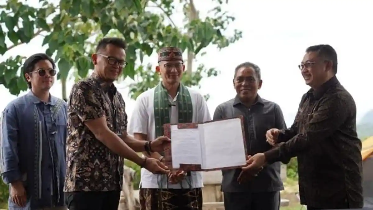 Dusit Internasional dan Eiger Indonesia Tandatangan MoU Komitmen Investasi di Parapuar