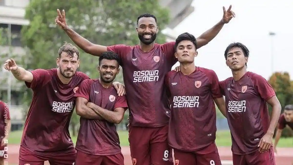 PSM Makassar Siap Raih Gelar Juara Liga 1 dengan 6 Pemain Asing Handal