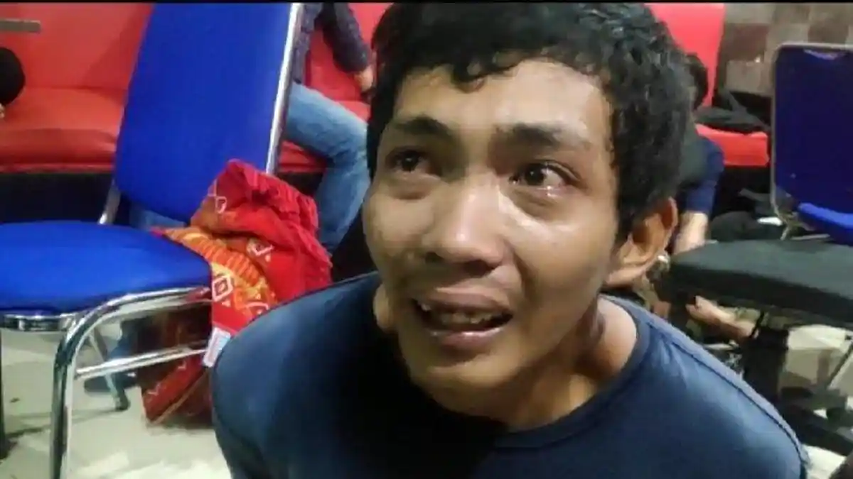 Rengekan Tangis Ardimas Tak Tertahan Setelah Ditangkap Polisi: Ampun Pak Saya Jangan Ditembak