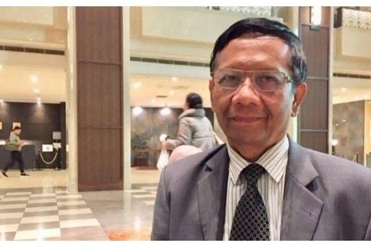 Giliran Mahfud MD Balas Andi Arief, Gugatlah ke Partai Demokrat, yang Bikin Bahaya ya Pak Anu