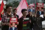GMNI Demo di Kedubes AS Kutuk Serangan ke Iran
