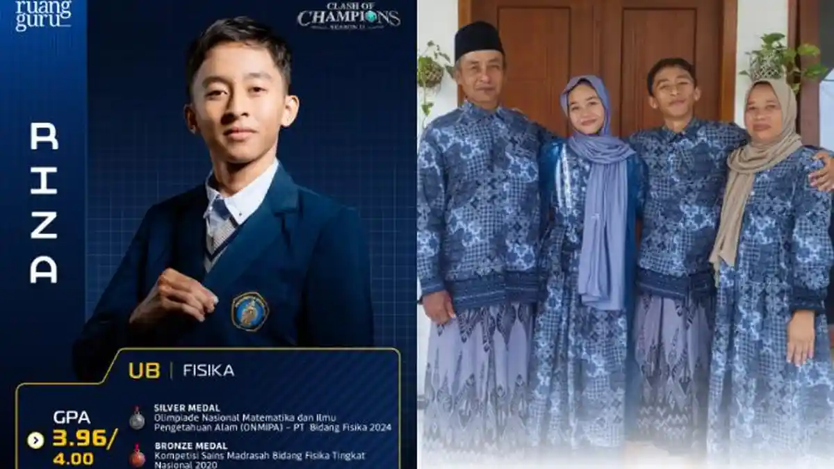 Sosok & Profil Riza, Mahasiswa UB Peserta COC, Ayahnya Tukang Bangunan ...
