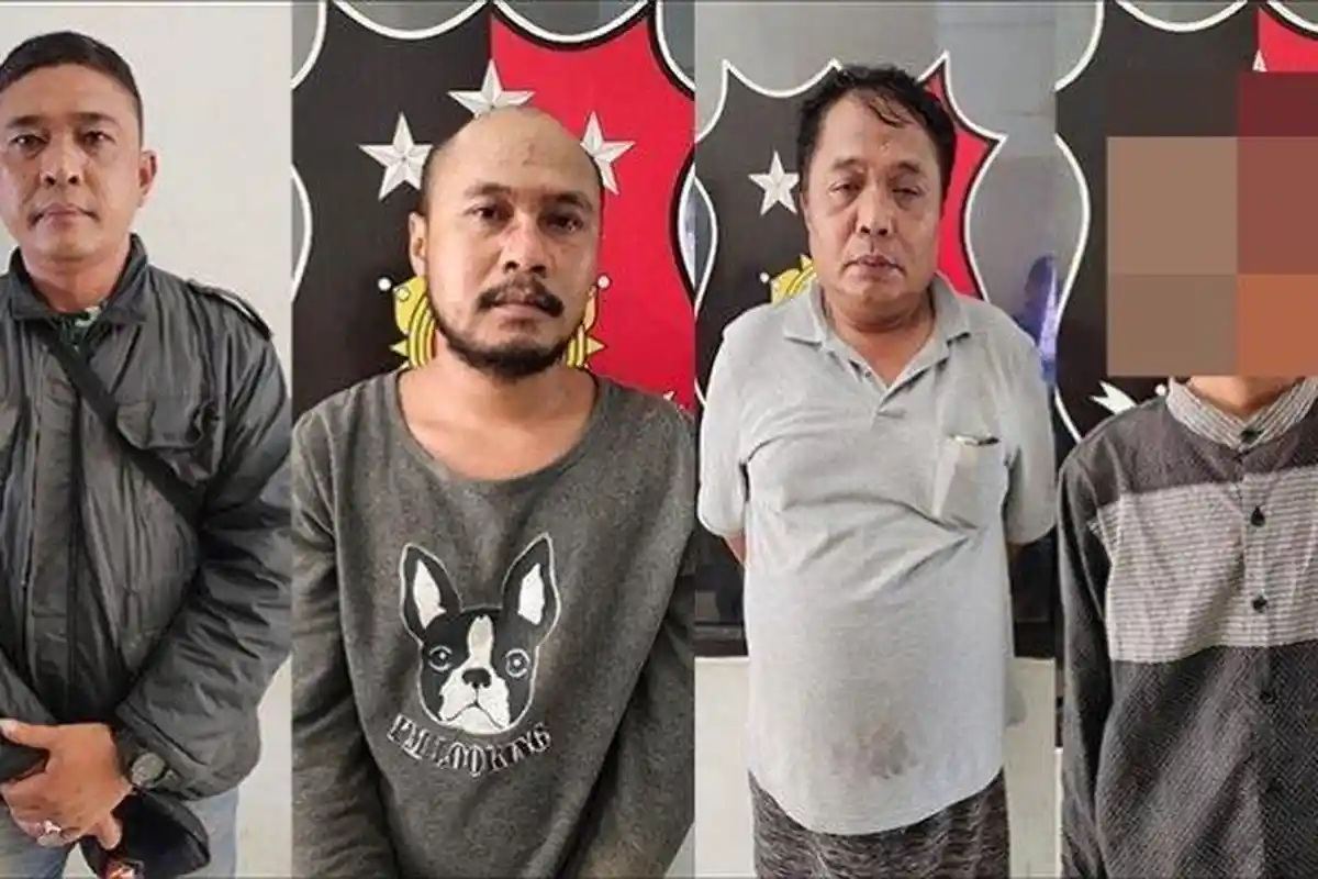 Oknum Polisi dan TNI di Asahan Terciduk Bawa Truk Bermuatan Potongan Besi Rel Kereta Api Curian