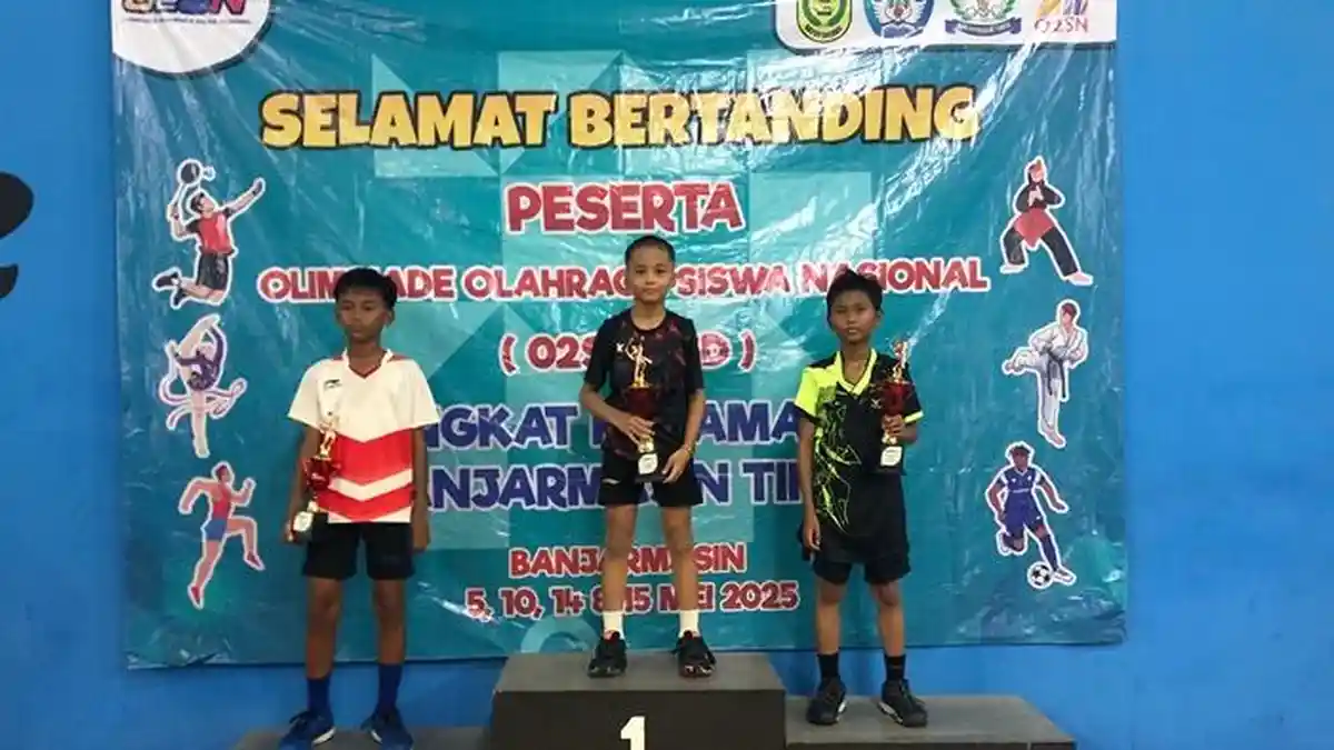 Kegiatan O2SN Cabor Bulu Tangkis Lingkup Banjarmasin Timur Selesai ...