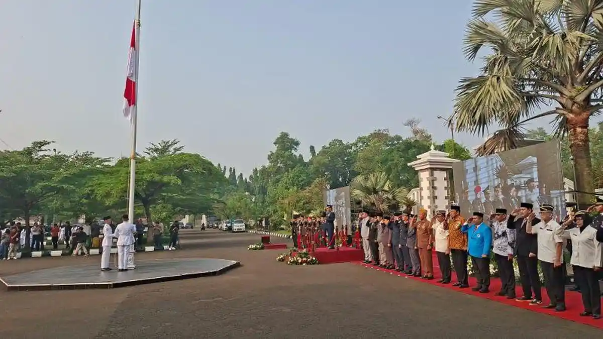 Pemkab Bogor Gelar Upacara Hari Lahir Pancasila di TMP Pondok Rajeg ...