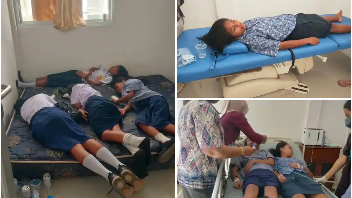 Lagi, Dugaan Keracunan MBG Dialami Puluhan Siswa SMP N 1  Pulau Babar MBD 