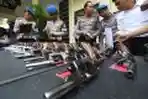 Penarikan Senpi Milik Anggota Polri di Malang