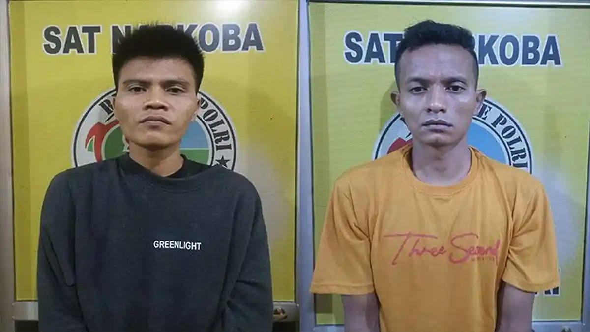 Dua Pengedar Sabu di Kota Binjai Diringkus Polisi, Merupakan Jaringan Pengedar Narkoba