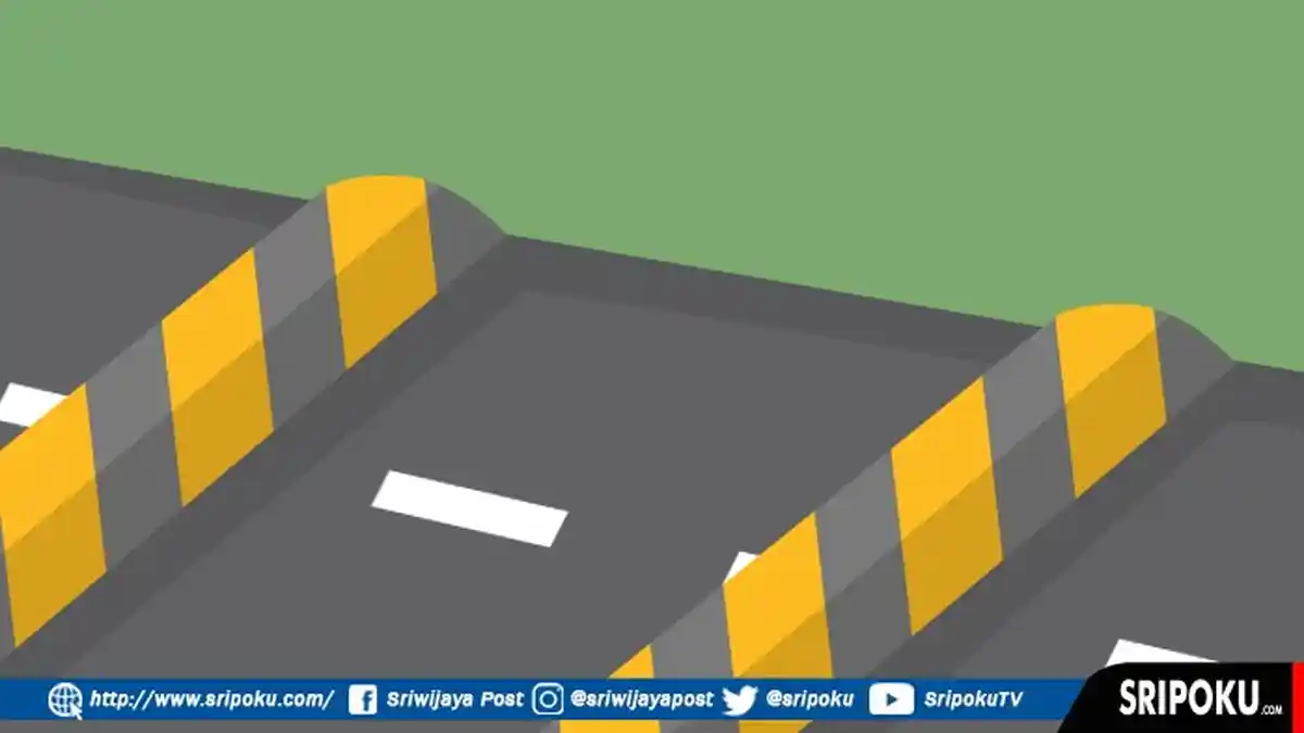Aturan Membuat Polisi Tidur di Jalan, Ada Warga di Palembang Curhat Kesal Keluarga Jatuh dari Motor