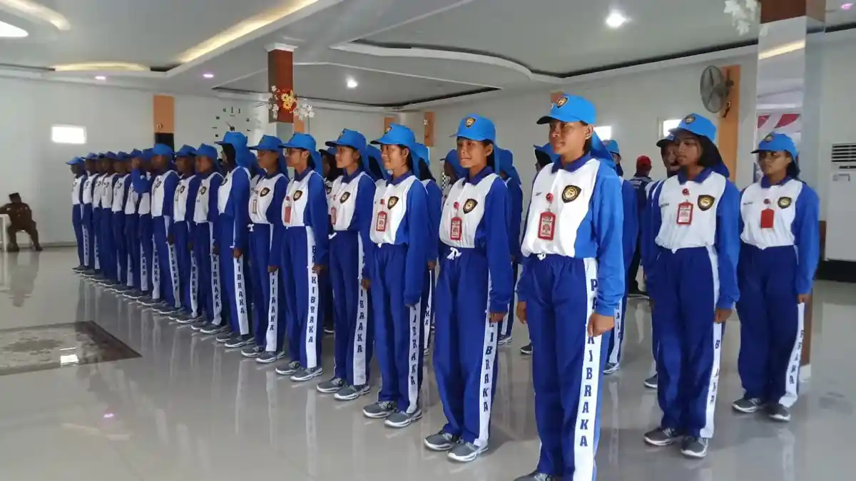 Calon Paskibraka di Halmahera Barat Mulai Masuk Masa Diklat