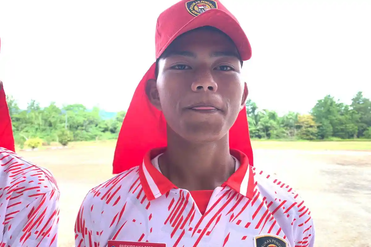 Alfin Basri, Paskibraka Halmahera Selatan yang Bercita-cita Jadi Tentara