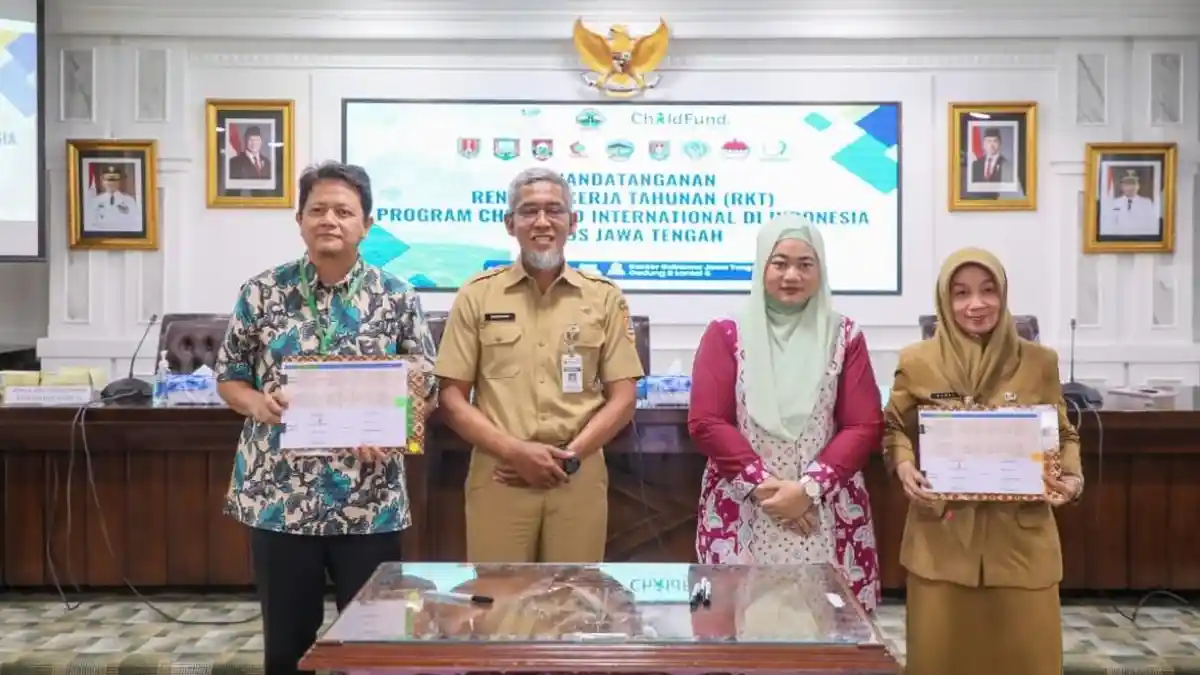 Pemprov Jateng Jalin Kerja Sama dengan ChildFund Garap Berbagai Program Tentang Anak