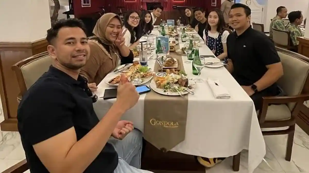Raffi Ahmad Habiskan Rp 45 Juta Traktir Pegawainya Buka Puasa Bersama