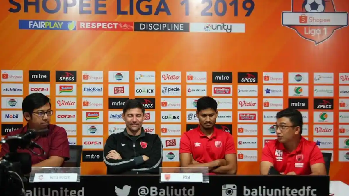 Darije Curhat Jadwal Padat PSM, Hingga Diuntungkan Tunda Final Piala Indonesia