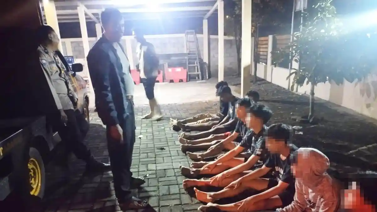Polisi Gagalkan Aksi Perang Sarung di Desa Bojanegara Purbalingga
