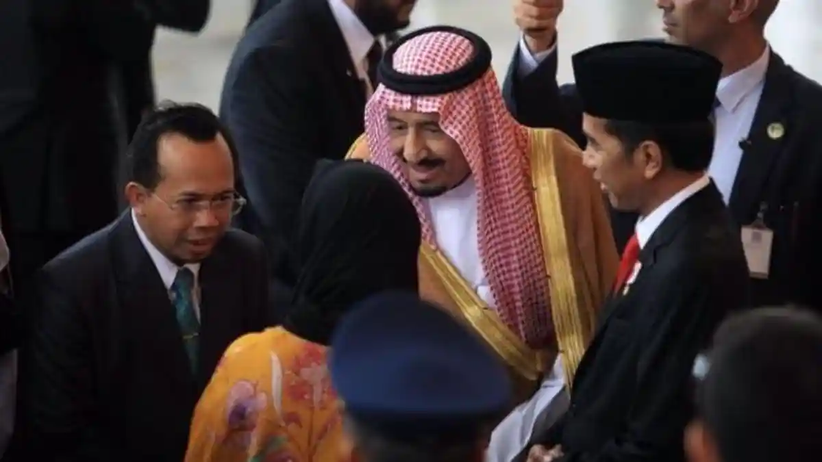 KEREN! Sembari Makan Siang, Presiden Jokowi Bikin Vlog Bersama Raja Salman