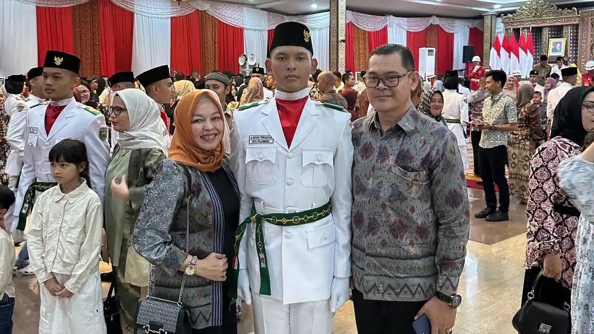 Sosok Muhammad Rayhan, Tim Inti Paskibraka Sumsel, Atlet Beprestasi Asal SMA Harapan Mulia Palembang