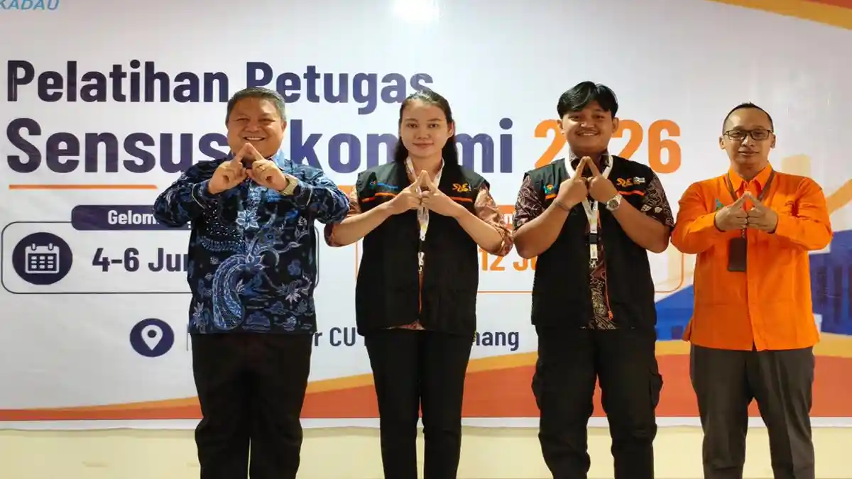 Sensus Ekonomi 2026, BPS Sekadau Terjunkan 235 Petugas Lapangan Berbasis Aplikasi Digital